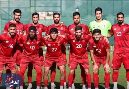 تساوی پرسپولیس مقابل ترابزون اسپور در دیداری تدارکاتی