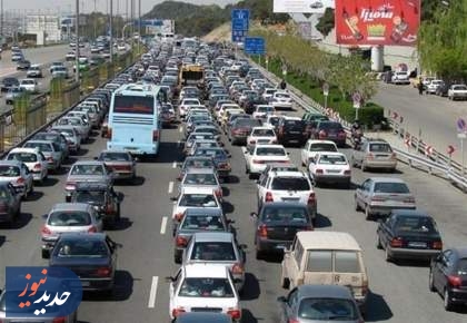 ترافیک فوق‌سنگین در محورهای شمالی کشور