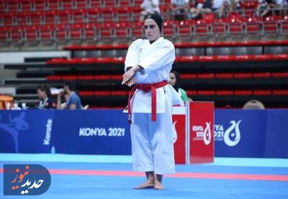 فاطمه صادقی در کاتا انفرادی به فینال رسید