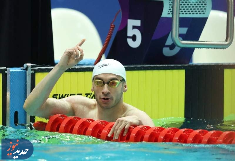قاسمی و رشیدپور به فینال ۲۰۰ متر آزاد راه یافتند