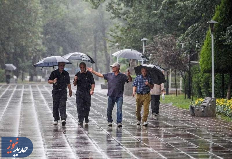 فعالیت سامانه بارشی در ایران آغاز شد