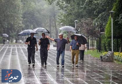 فعالیت سامانه بارشی در ایران آغاز شد