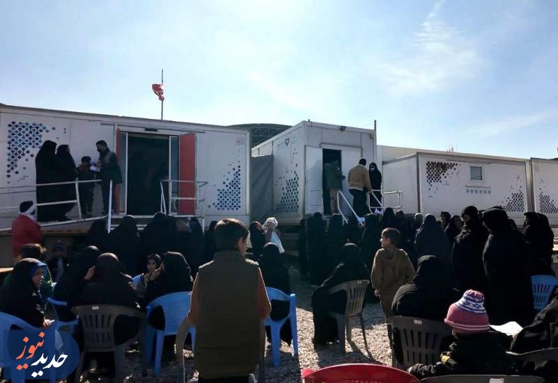 ارائه ۱۶ هزار خدمت درمانی توسط بیمارستان سیار برکت